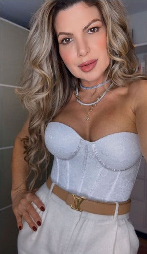Corselete Branco