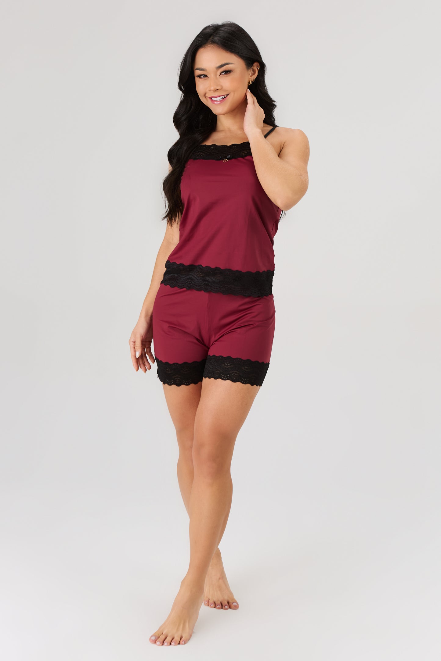 Babydoll Mary Bordô