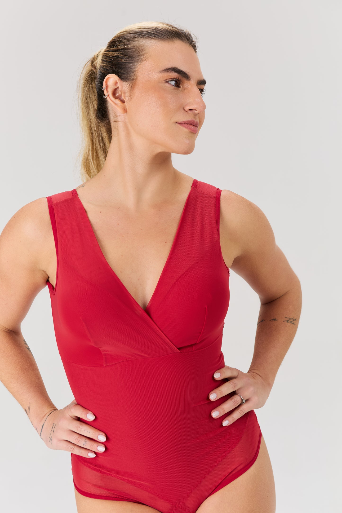 Body Modelador Makeup - Cherry