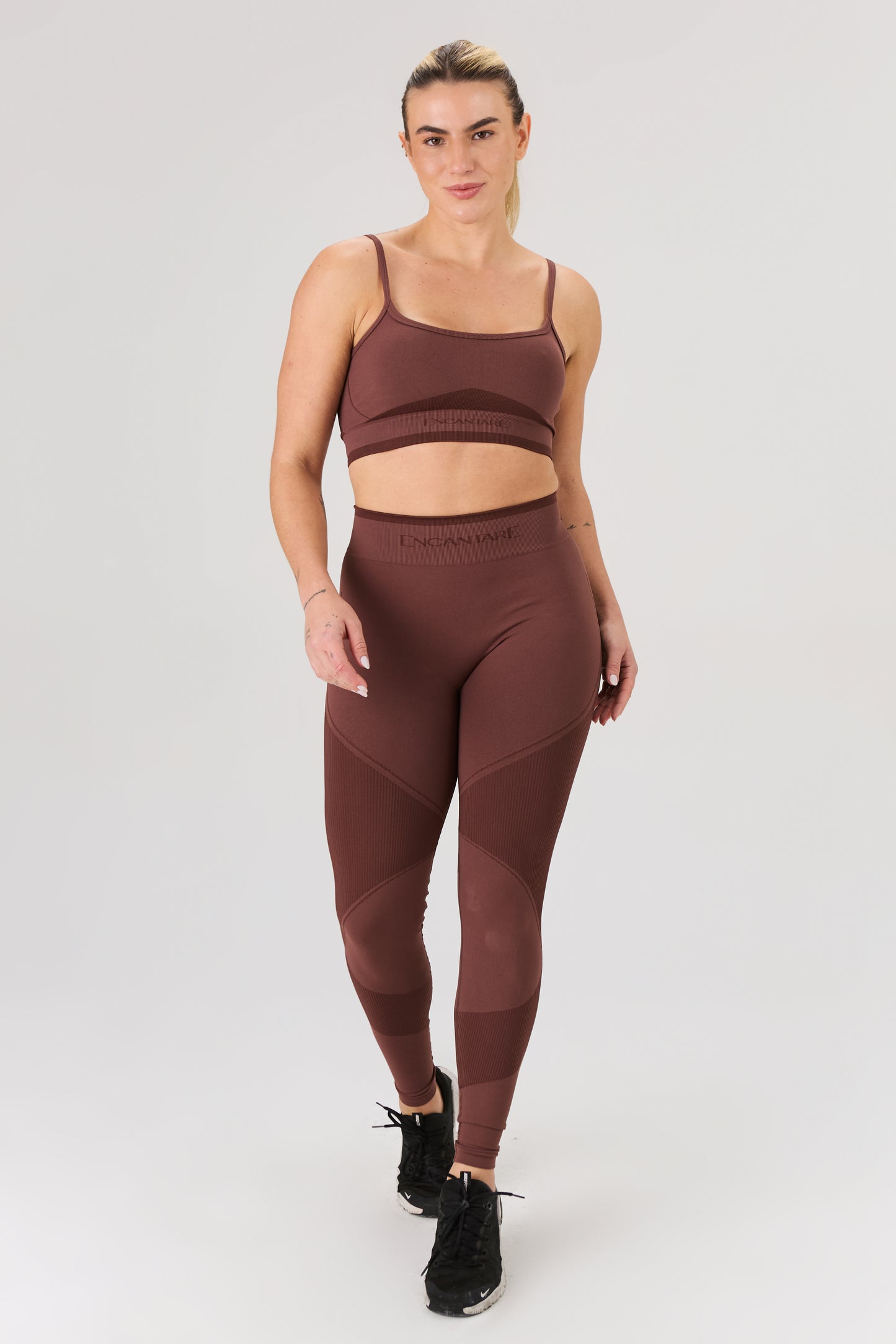 Conjunto Fitness Top Alcinha + Calça Legging