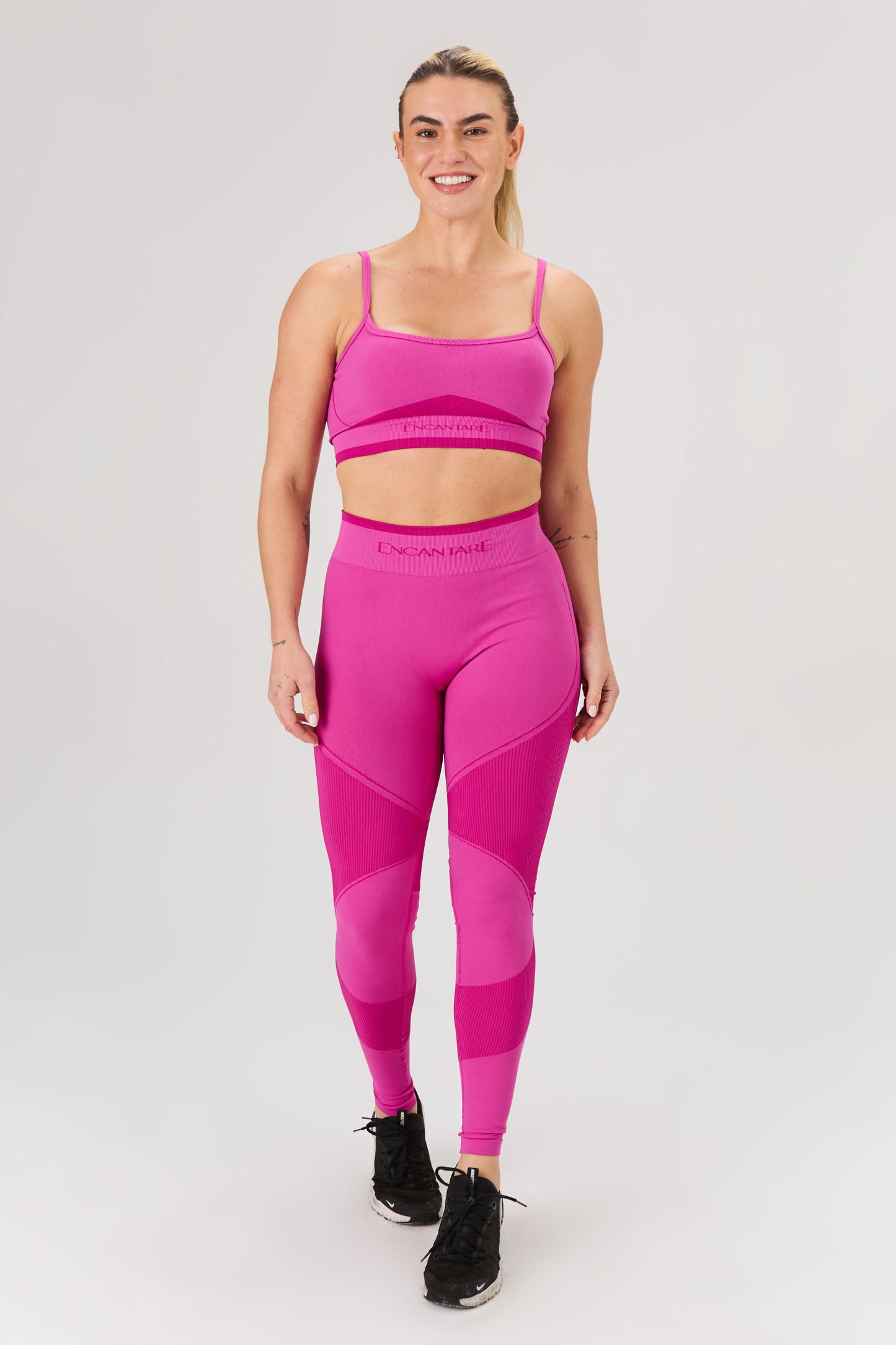 Conjunto Fitness Top Alcinha + Calça Legging