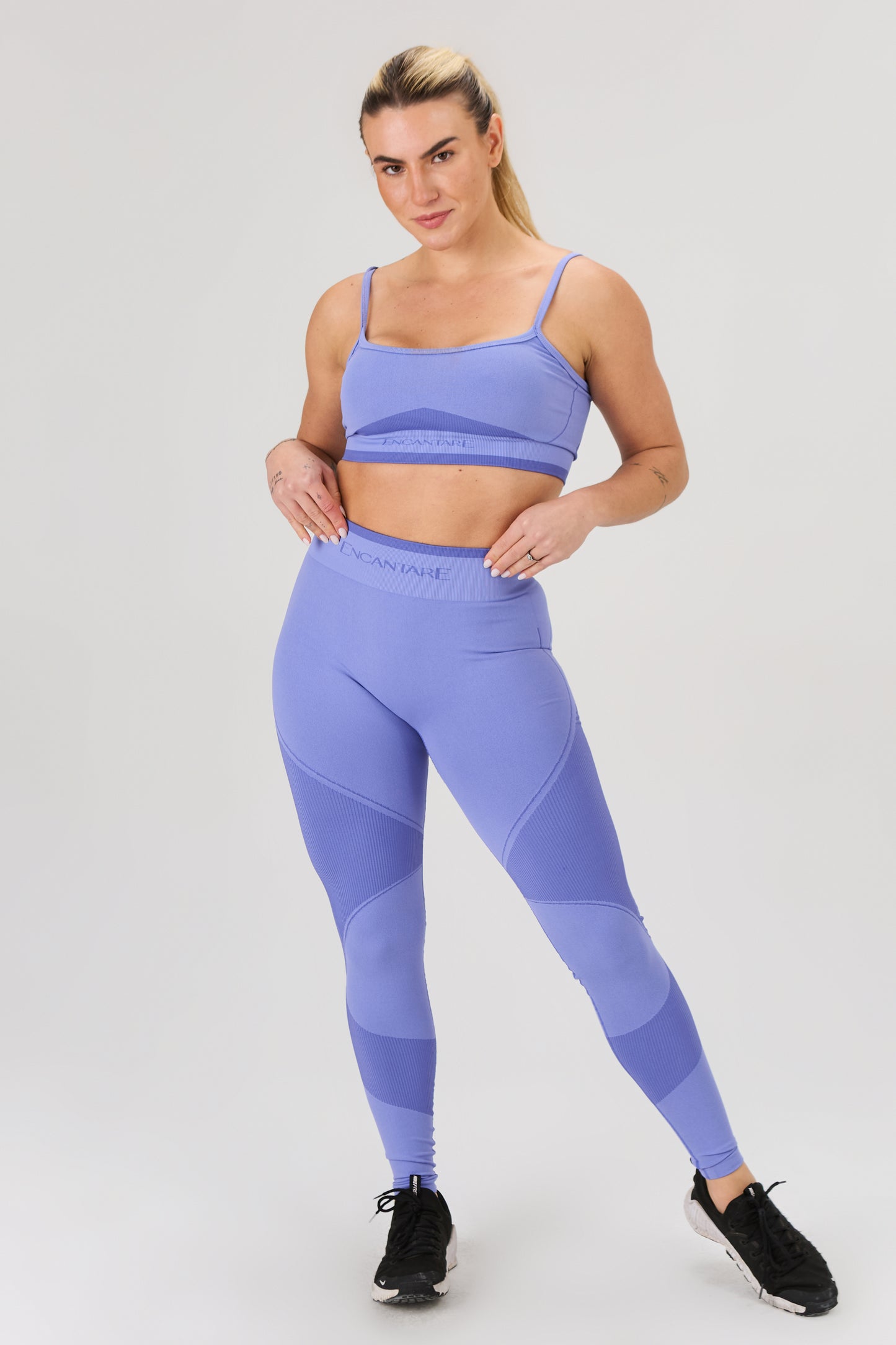 Conjunto Fitness Top Alcinha + Calça Legging