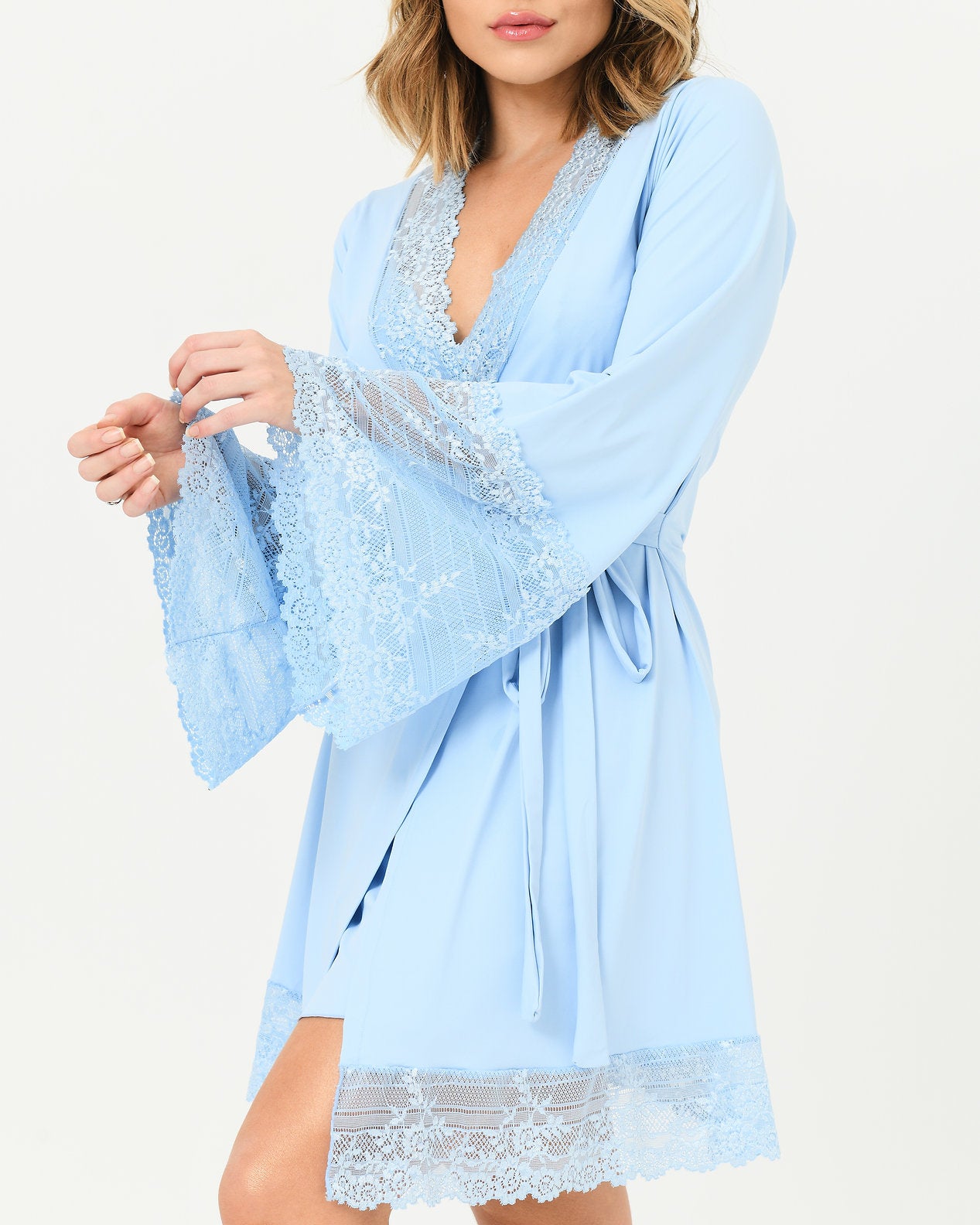 Kit Robe + Camisola de Microfribra