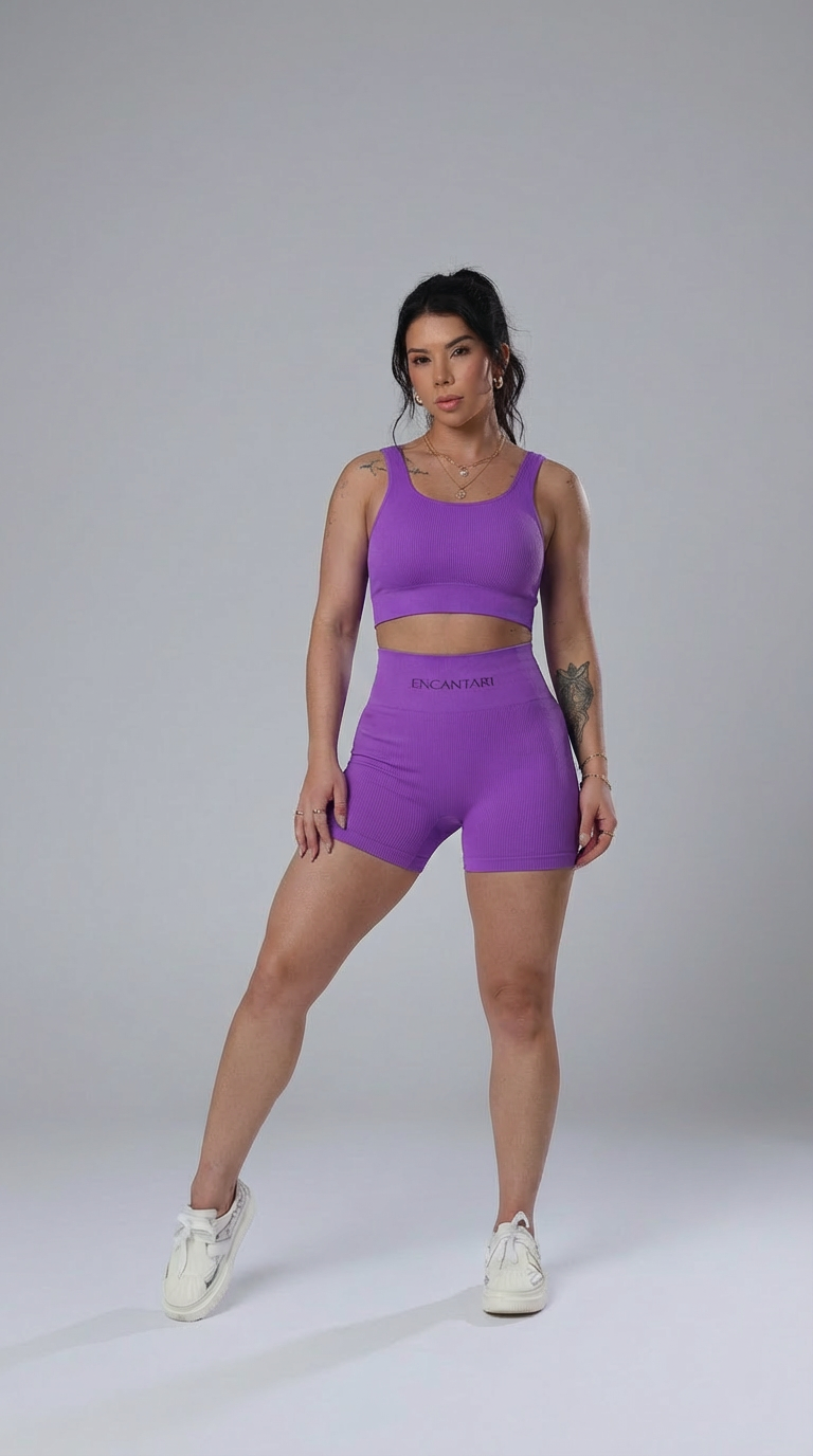 Conjunto Tradicional Top + Bermuda