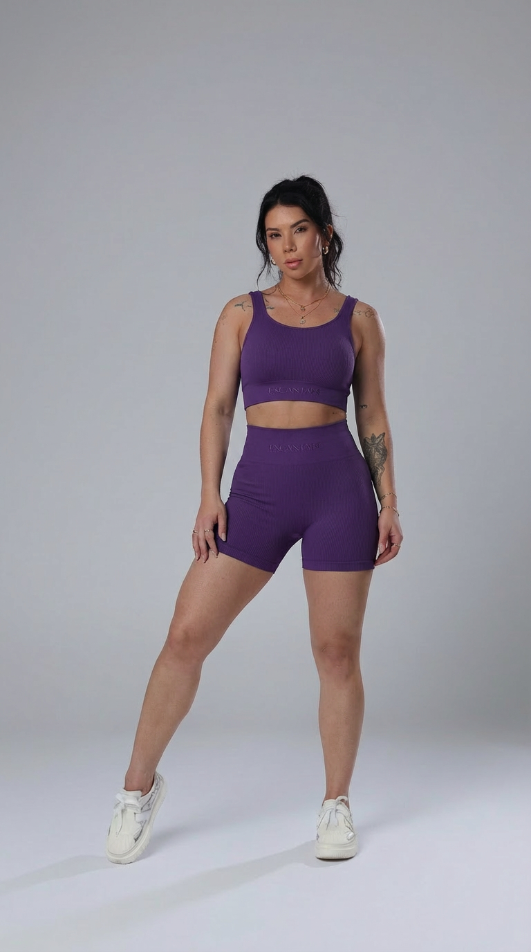 Conjunto Tradicional Top + Bermuda